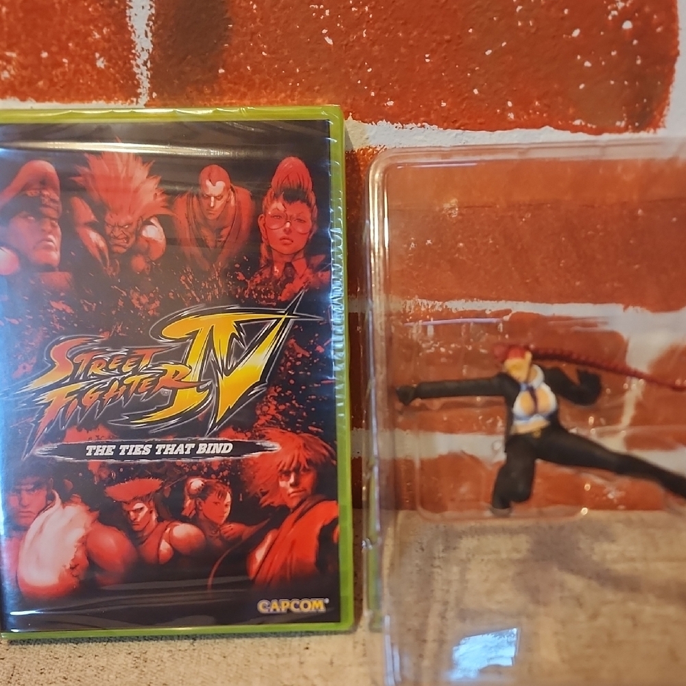 🥰 Street Fighter IV: Ties That Bind (360 Vers.) + Collectible SFIV Figurine 🥰